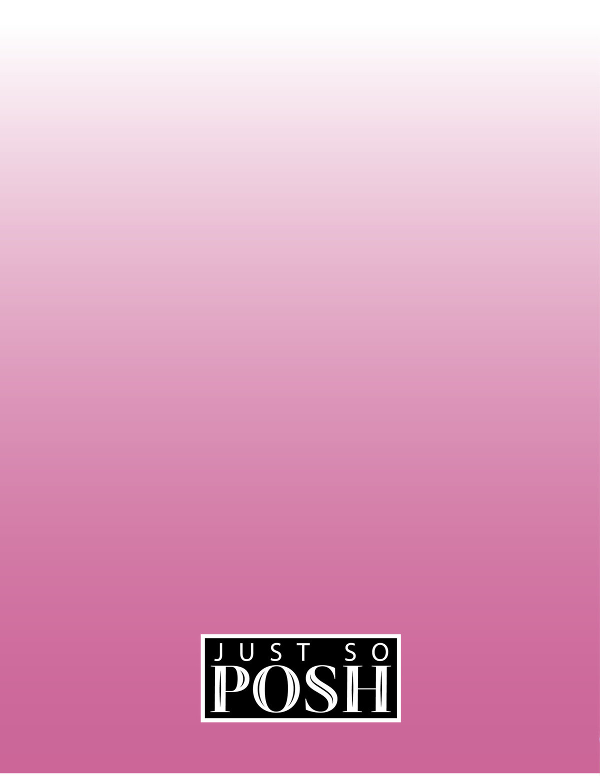 Personalized Easter Notebook V - Easter Basket - Pink Background - Back View