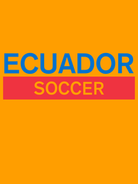 Thumbnail for Ecuador Soccer T-Shirt - Gold - Decorate View