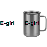 Thumbnail for E-girl Coffee Mug Tumbler with Handle (15 oz) - TikTok Trends - Design View