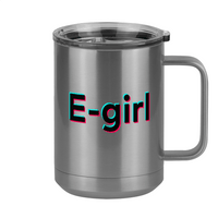 Thumbnail for E-girl Coffee Mug Tumbler with Handle (15 oz) - TikTok Trends - Right View