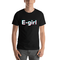 Thumbnail for E-Girl T-Shirt - Black - TikTok Trends - Shirt View