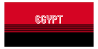 Thumbnail for Personalized Egypt Beach Towel - Front View