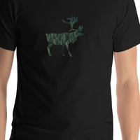 Thumbnail for Elk Forest T-Shirt - Shirt Close-Up View