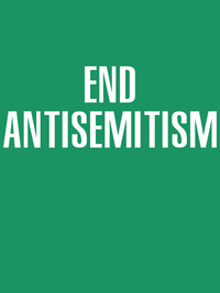 Thumbnail for End Antisemitism T-Shirt - Green - Decorate View