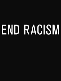 Thumbnail for End Racism T-Shirt - Black - Decorate View
