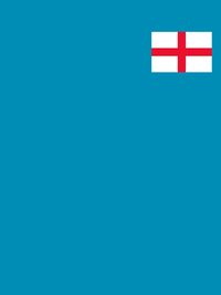 Thumbnail for England Flag T-Shirt - Teal - Decorate View