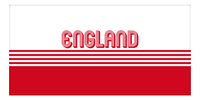 Thumbnail for Personalized England Beach Towel - Front View