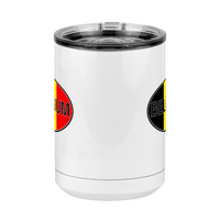 Thumbnail for Euro Oval Coffee Mug Tumbler with Handle (15 oz) - Belgium - Front View