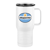 Thumbnail for Euro Oval Travel Coffee Mug Tumbler with Handle (20 oz) - Argentina - Right View