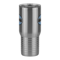 Thumbnail for Euro Oval Travel Coffee Mug Tumbler with Handle (20 oz) - Argentina - Front View