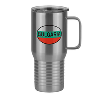 Thumbnail for Euro Oval Travel Coffee Mug Tumbler with Handle (20 oz) - Bulgaria - Right View