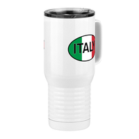Thumbnail for Euro Oval Travel Coffee Mug Tumbler with Handle (20 oz) - Italy - Front Right View