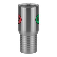 Thumbnail for Euro Oval Travel Coffee Mug Tumbler with Handle (20 oz) - Italy - Front View