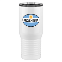 Thumbnail for Euro Oval Tall Travel Tumbler (20 oz) - Argentina - Left View