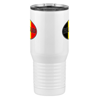 Thumbnail for Euro Oval Tall Travel Tumbler (20 oz) - Belgium - Front View