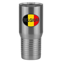 Thumbnail for Euro Oval Tall Travel Tumbler (20 oz) - Belgium - Left View