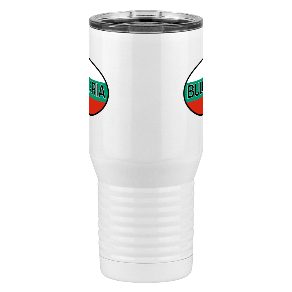 Euro Oval Tall Travel Tumbler (20 oz) - Bulgaria - Front View