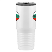 Thumbnail for Euro Oval Tall Travel Tumbler (20 oz) - Bulgaria - Front View