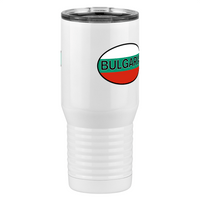 Thumbnail for Euro Oval Tall Travel Tumbler (20 oz) - Bulgaria - Front Right View