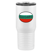 Thumbnail for Euro Oval Tall Travel Tumbler (20 oz) - Bulgaria - Left View