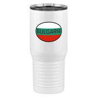 Thumbnail for Euro Oval Tall Travel Tumbler (20 oz) - Bulgaria - Right View