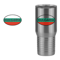 Thumbnail for Euro Oval Tall Travel Tumbler (20 oz) - Bulgaria - Design View