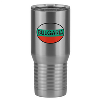 Thumbnail for Euro Oval Tall Travel Tumbler (20 oz) - Bulgaria - Left View