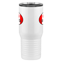 Thumbnail for Euro Oval Tall Travel Tumbler (20 oz) - Canada - Front View