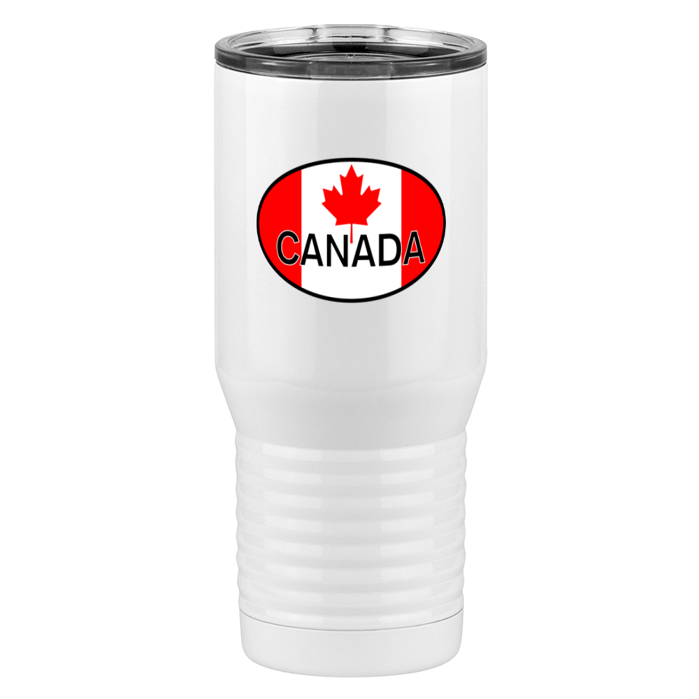Euro Oval Tall Travel Tumbler (20 oz) - Canada - Right View