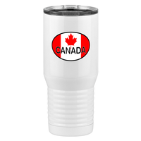 Thumbnail for Euro Oval Tall Travel Tumbler (20 oz) - Canada - Right View