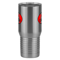 Thumbnail for Euro Oval Tall Travel Tumbler (20 oz) - Canada - Front View