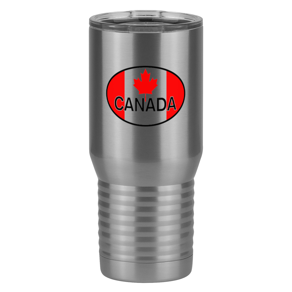 Euro Oval Tall Travel Tumbler (20 oz) - Canada - Left View