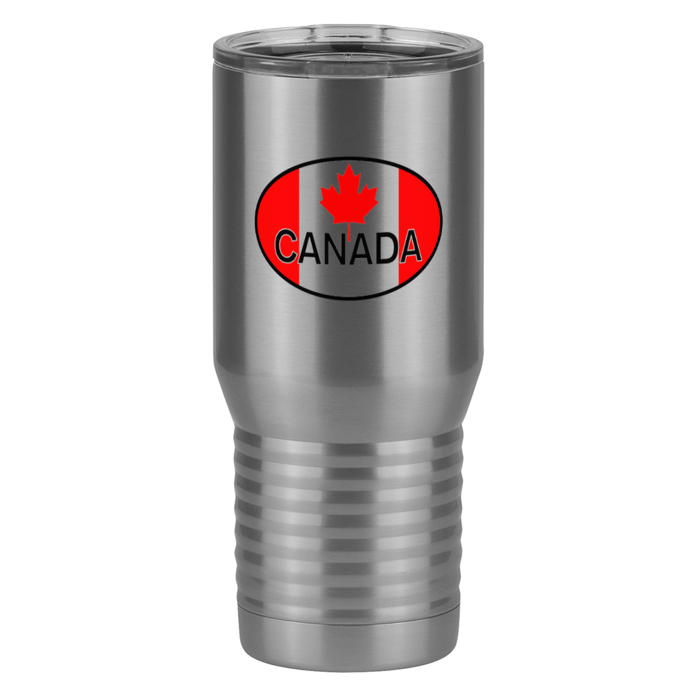 Euro Oval Tall Travel Tumbler (20 oz) - Canada - Right View