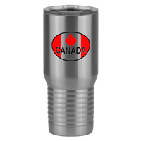 Thumbnail for Euro Oval Tall Travel Tumbler (20 oz) - Canada - Right View