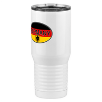 Thumbnail for Euro Oval Tall Travel Tumbler (20 oz) - Germany - Front Left View