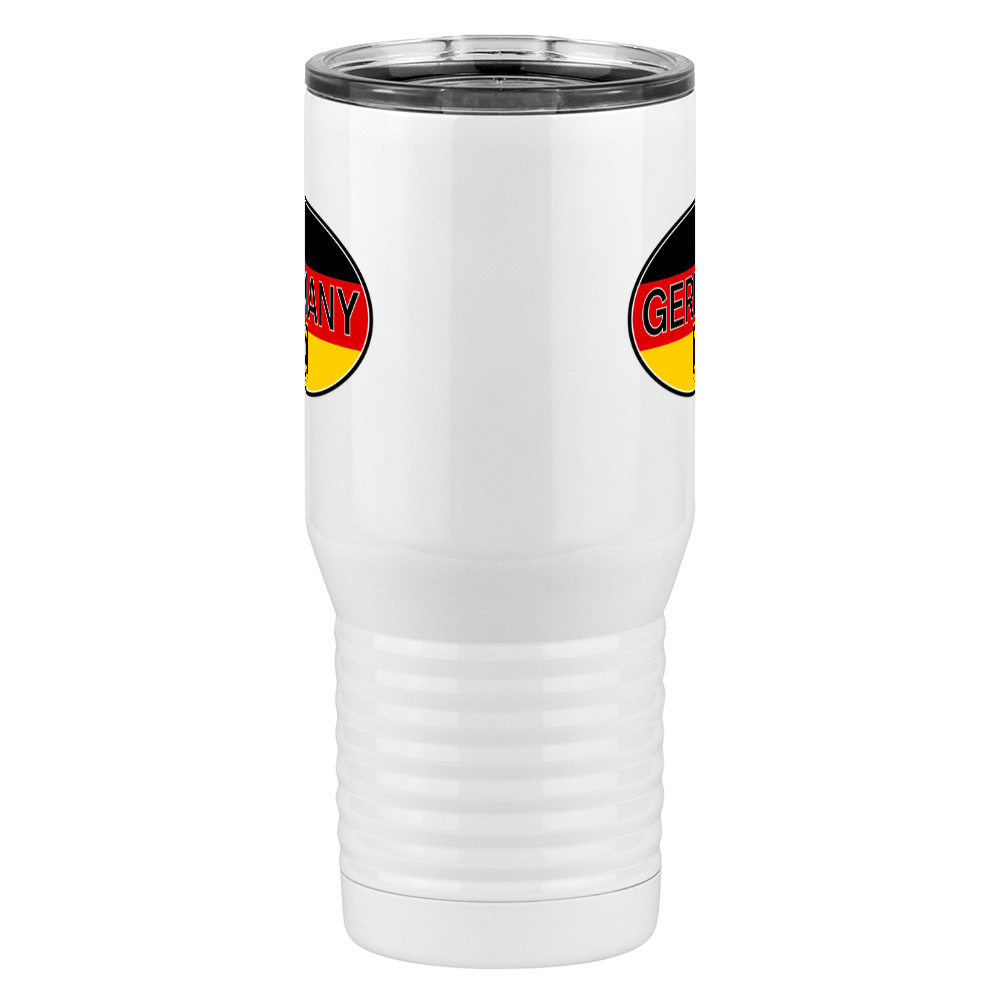 Euro Oval Tall Travel Tumbler (20 oz) - Germany - Front View