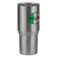 Thumbnail for Euro Oval Tall Travel Tumbler (20 oz) - Ireland - Front Right View