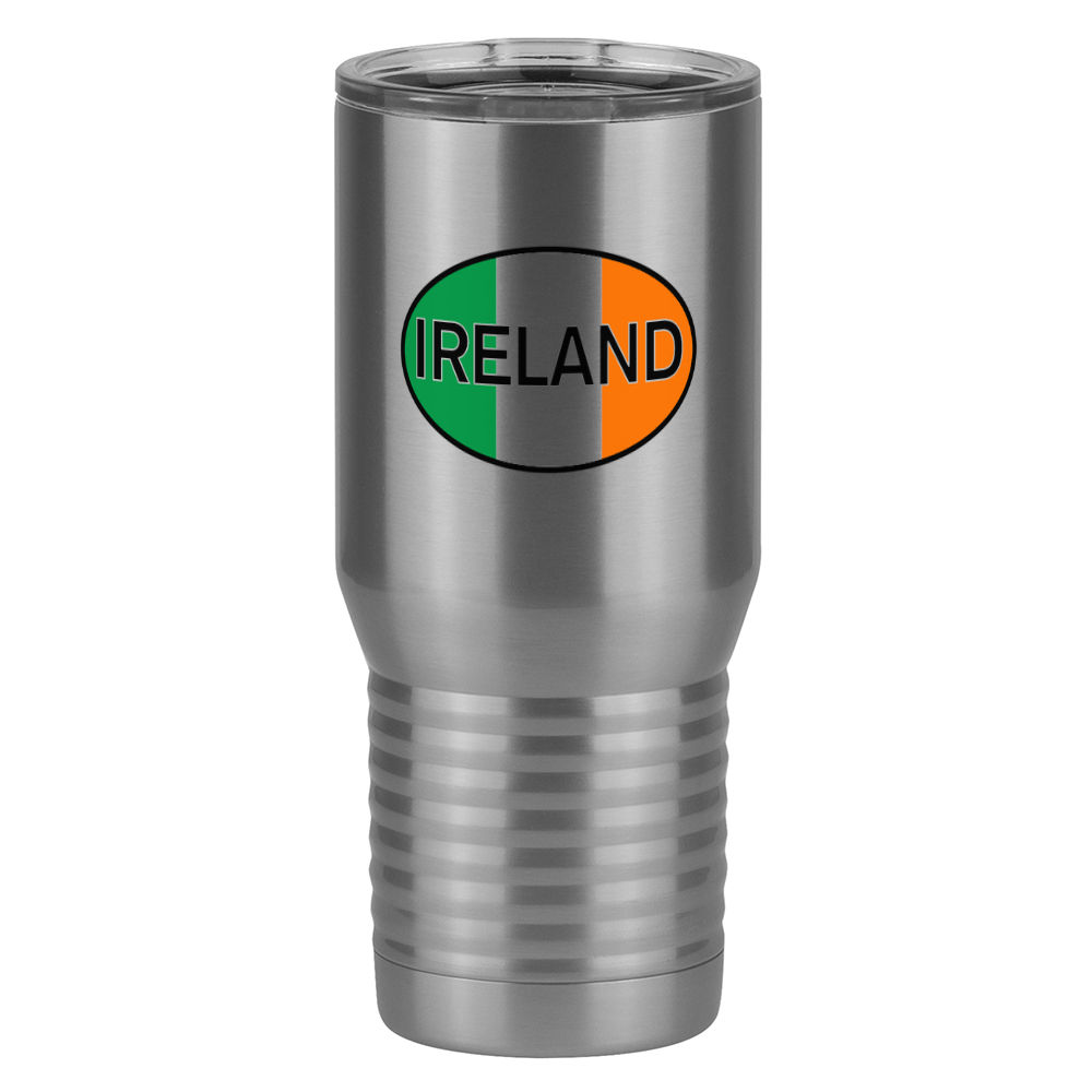 Euro Oval Tall Travel Tumbler (20 oz) - Ireland - Right View