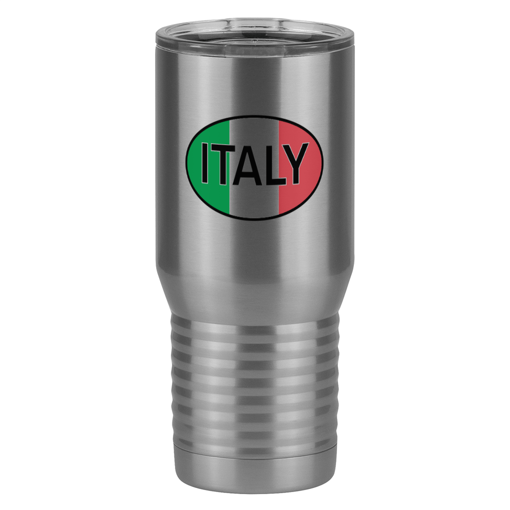 Euro Oval Tall Travel Tumbler (20 oz) - Italy - Left View