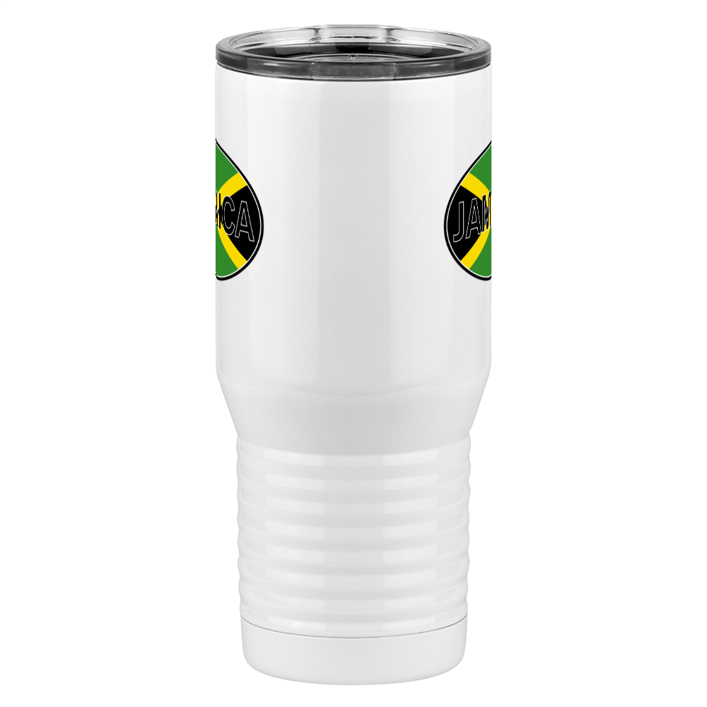 Euro Oval Tall Travel Tumbler (20 oz) - Jamaica - Front View
