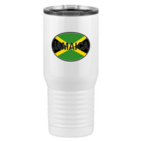 Thumbnail for Euro Oval Tall Travel Tumbler (20 oz) - Jamaica - Left View