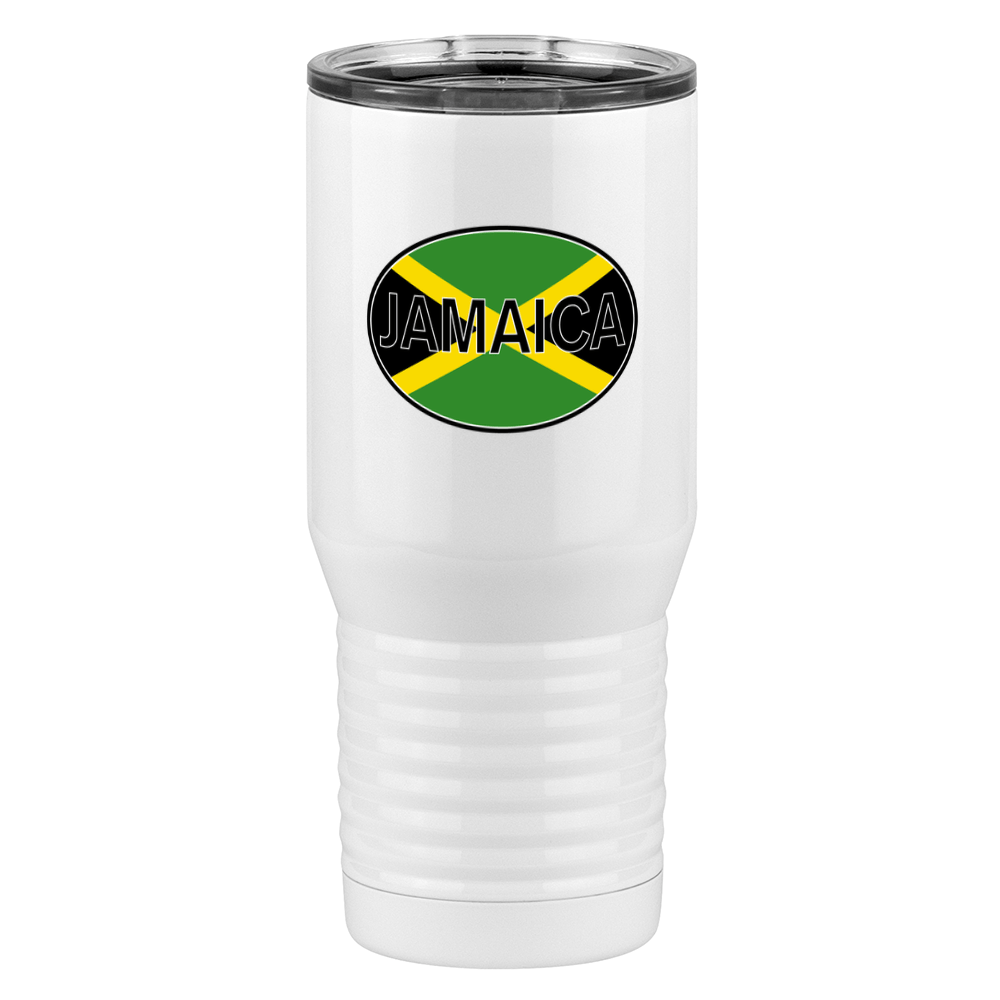 Euro Oval Tall Travel Tumbler (20 oz) - Jamaica - Right View