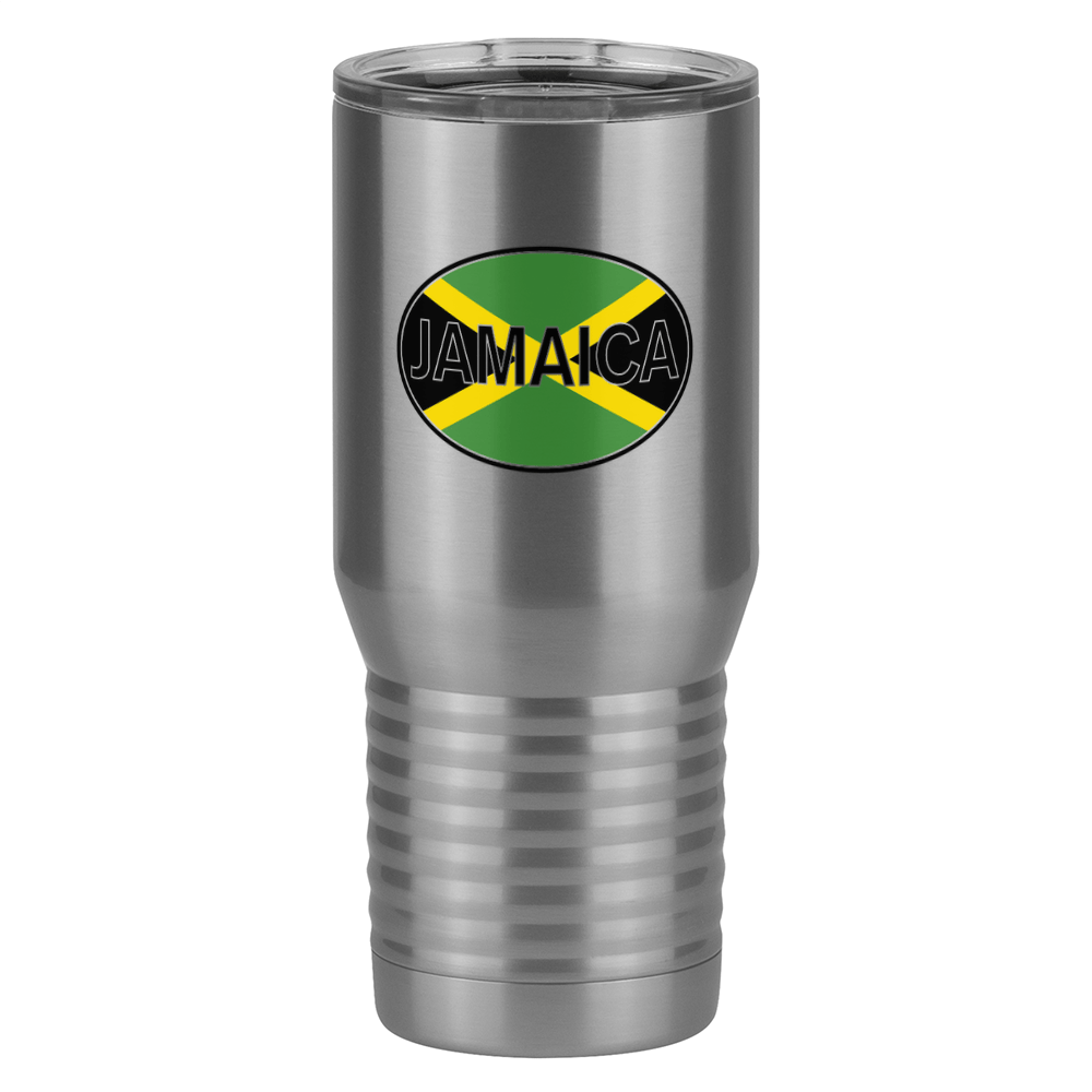 Euro Oval Tall Travel Tumbler (20 oz) - Jamaica - Left View