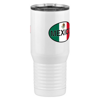 Thumbnail for Euro Oval Tall Travel Tumbler (20 oz) - Mexico - Front Right View