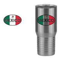Thumbnail for Euro Oval Tall Travel Tumbler (20 oz) - Mexico - Design View