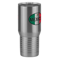 Thumbnail for Euro Oval Tall Travel Tumbler (20 oz) - Mexico - Front Right View