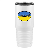 Thumbnail for Euro Oval Tall Travel Tumbler (20 oz) - Ukraine - Left View