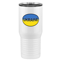 Thumbnail for Euro Oval Tall Travel Tumbler (20 oz) - Ukraine - Right View
