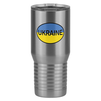Thumbnail for Euro Oval Tall Travel Tumbler (20 oz) - Ukraine - Left View