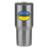 Thumbnail for Euro Oval Tall Travel Tumbler (20 oz) - Ukraine - Right View